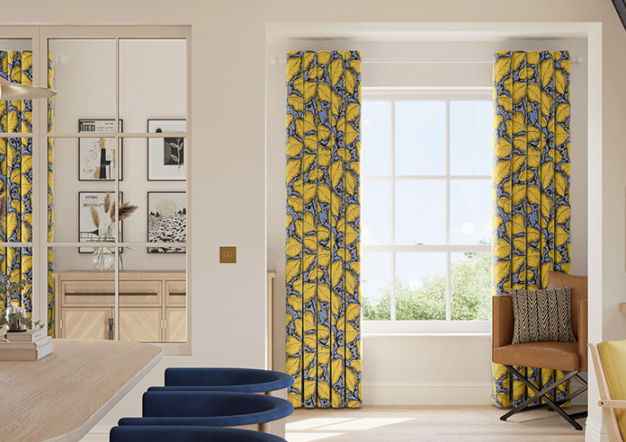 Magali, Ochre - Made to Measure Curtains - Image 3